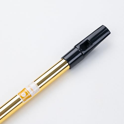 Sondery Irish Tin Whistle Key of C Made from Brass A Bright Brass Wind Type Sound Penny Whistle