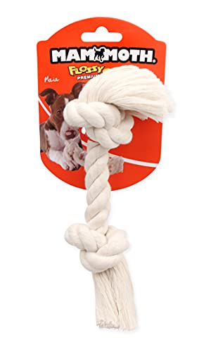 Mammoth Pet Products Mammoth Flossy Chews – 100 Por Cento Corda De Algodão Natural – Corda Interativ