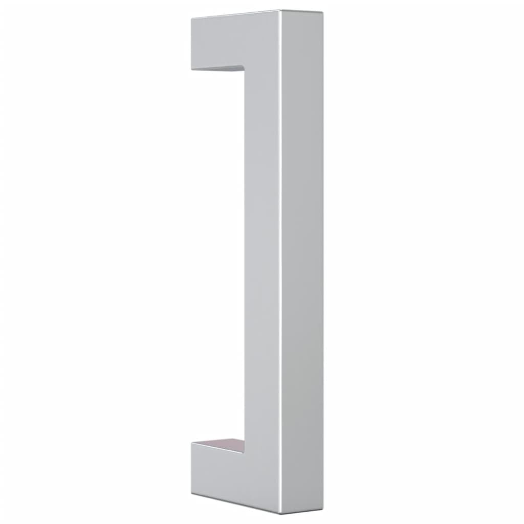 Tiradores para muebles (20 unidades, 96 mm, acero inoxidable cepillado, para cocina, baño, salón, 108 x 12 x 35 mm, con tornillos recortables)