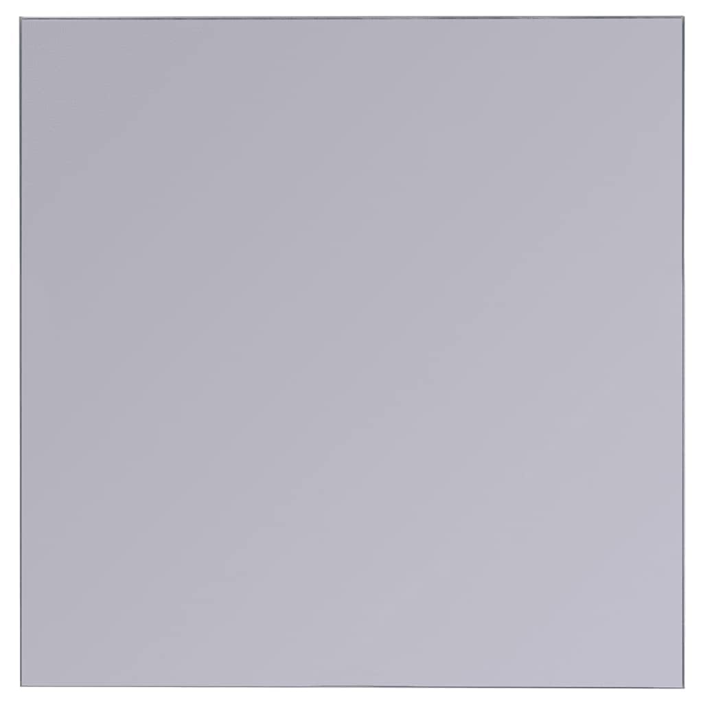 SYDE Specchio senza cornice, 8 pezzi, vetro, 20,5 cm | Decorativi per bagno e soggiorno, include ganci in acciaio inox, adesivi e viti