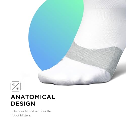 Image of Feetures Elite Ultra Light Cushion Mini Crew Sock - Sport Sock with Targeted Compression