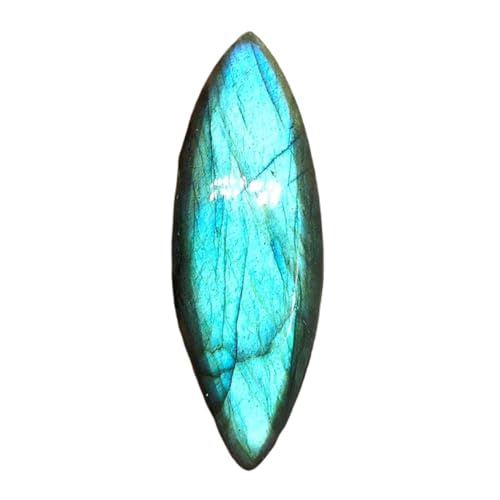 Labradorite naturelle 47mm dos plat pour réussir vos sertissages