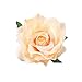 Produktbild TTTST Stoff Rose Haarblumen Clips Mexikanische Haarblumen Haarnadel Brosche Pin Abzeichen Kopfbedeckungen für Hochzeit Braut