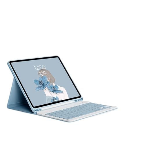 Étui avec clavier iPad Pro 13 2024 JiuRui évite les rayures et simplifie la saisie textuelle