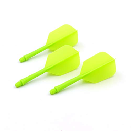 Cuesoul Rost Integrated Dart Shaft And Flights Medium,Green Slim Shape,Set Of 3 #TOP1
