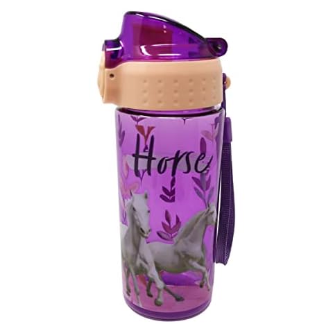 Theonoi Auslaufsichere Kinder Wasserflasche Trinkflasche Flasche bruchsicher leicht aus Tritan BPA-frei 500 ml Cover