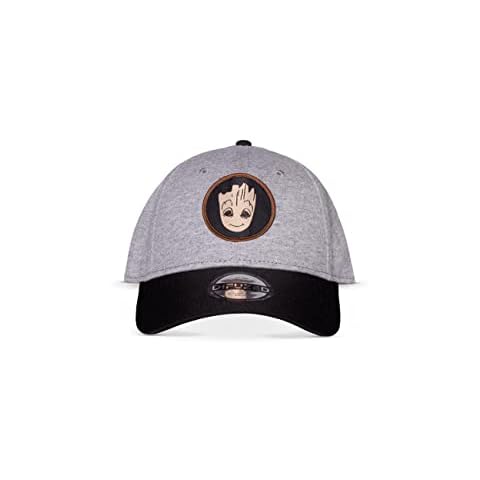 Marvel Groot Adjustable Baseball Cap, Grey Cover