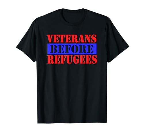 Vets Before Refugees - Camiseta Presidential Swag Trump 2020 Camiseta