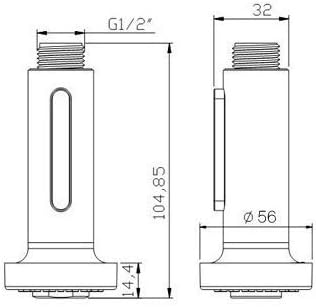 Matte Black Kitchen Sink Faucet Head 2-Function Pull-out Spray Head for Bathroom Kitchen Faucet Replacement Part G1/2 Connections (Model 5, Matte Black)