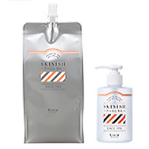 クラシエ スキニッシュ パウダリーミルク 1000ml 詰替え用 & アプリケーター 300ml