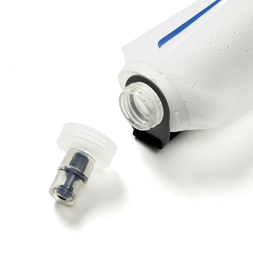 Image of TRIPOLE Hydration & Water Soft Flask for Running and Cycling | 500 mL (White)