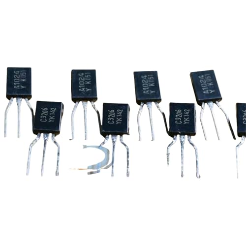 Transistor A1024 5PC C3206 5PCS pour remplacer un composant grillé TO92L