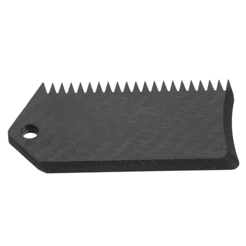 BESPORTBLE Surfboard Board Wax Comb Plastic Wax Remover Unique Carbon Fiber Single Pack No Key Needed for Surfers