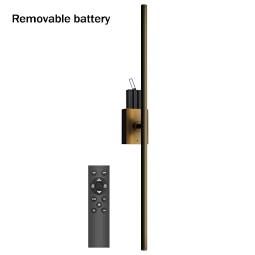Aplique de pared LED interior de hierro con luz regulable y USB 4