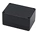 Junction Box, Zulkit Project Box IP65 Waterproof Outdoor Box ABS Plastic Electrical Boxes Electronic Enclosure Black 3.94 x 2.68 x 1.97 inch (100X68X50mm) (Pack of 2)