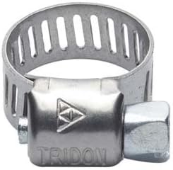 Tridon Boat Fuel Hose Clamps | 7/16-11/16 Inch Stainless Set of 10
