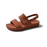 Reef Water Vista Womens Platform Sandal, Water Friendly, Adjustable Strap, Adobe, 9