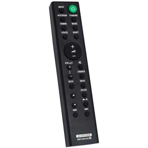 Image of BLACKSHEEP RMT-AH412U Replacement Remote fit for Sony Home Theatre System HT-S20R HT-S500RF HT-S700RF SS-S20R SA-WS20R SS-SS20R SA-WS500RF SS-SS500RF SS-S500RF SS-SS700RF SS-S700RF SA-WS700RF