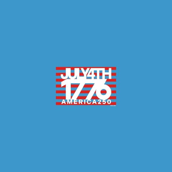 CafePress America250: 1776 Oval Bumper Sticker Car Decal