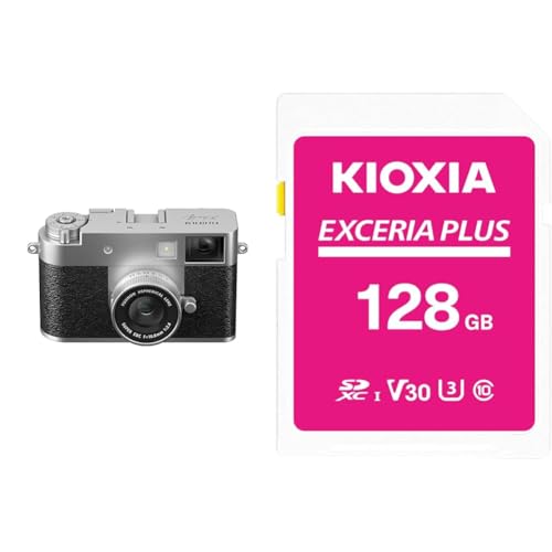 xmtC(FUJIFILM) RpNgfW^J X-half Vo[ F X-HF1-S JP 񌾌Ή + KIOXIA(LINVA)y{zSDJ[h 128GB EXCERIA PLUS UHS-I U3 V30 Class10 S