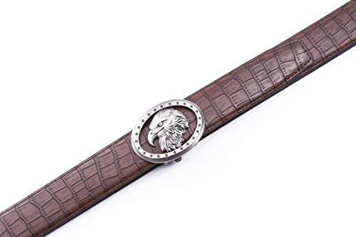 Men's Belt Leather Dress Belts Ratchet Automatic Buckle Size Customized4