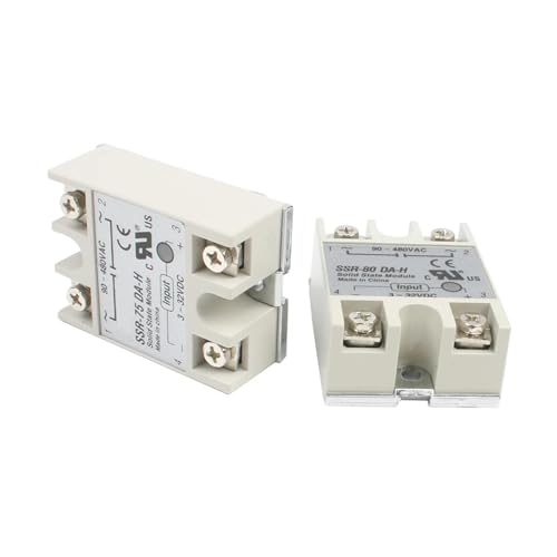 Relais SSR-75DA-H 50A avec isolation optique pour une commutation DC-AC sans arc