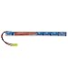 Tenergy Airsoft Battery 9.6V 1600mAh NiMH Stick Battery High Performance Stick Type Batteries w/ Mini Tamiya Connector for Airsoft Gun AK47 Rifles