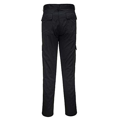 Portwest Combat Bundhose mit schlanker Passform, Größe: 30, Farbe: Schwarz, C711BKR30 Cover