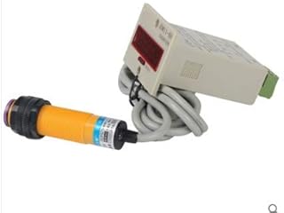 Auto Digital Counter, 0-999999 Tally Counter Panel Gauge, 6 Digits Mini Customer Traffic Counter, Electronic Totalizer with Photoelectric Switch