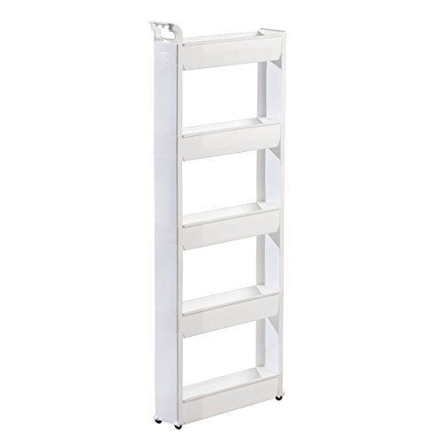 Slim Storage Cart 5 Tier