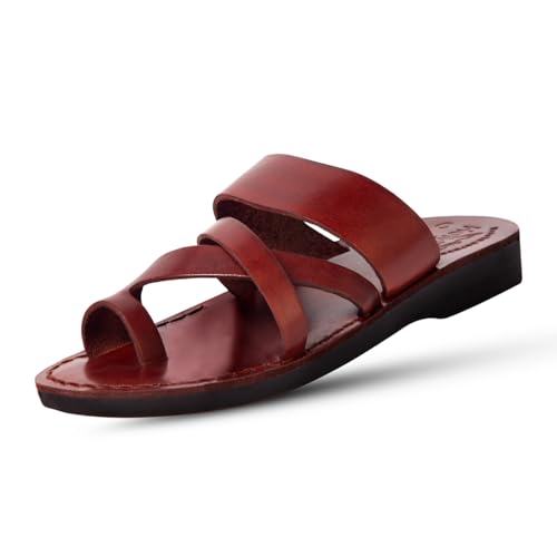 Holy Land Market Biblical Leather Sandals (Shepherd's Field II), 11-11.5