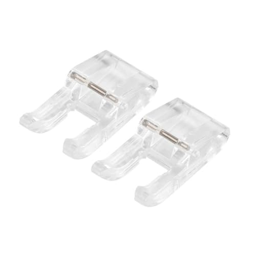 Pie Prensatela Abierto Transparente para Máquina de Coser miniatura 3