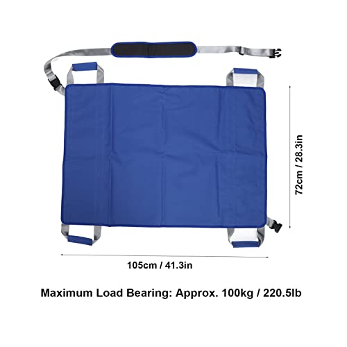 Almofada de posicionamento da cama, folha de transferência de paciente macia, impermeável, portátil