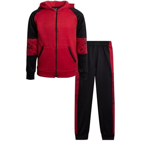 Pro Athlete Boys' Fleece Tracksuit Set Cover