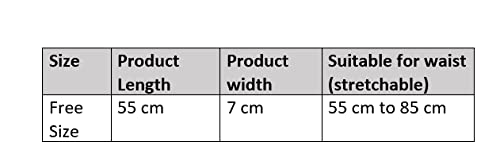 Image of Fabme Women's Belt With Beads Girls Casual Braided Boho Style Rope Decoration Waist, Suitable For Travel Party DIY Art & Craft