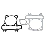 GY6 170cc 61mm Cylinder Gasket Set for 157QMJ Engine Based Scooter Moped ATV - Cylinder Head and Base Gaskets,Tensioner Gasket