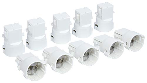 10 douilles B22 plastique à connexion rapide