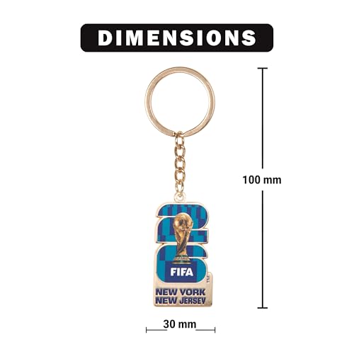 Image of 2026 FIFA World Cup Keychain - Officially Licensed, Collectible Gift for Fans, Durable Metal Ring for Keys, Backpacks