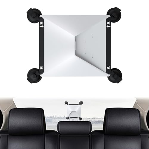 Soporte de antena para coche con ventosa resistente a rayos UV y base antideslizante