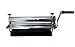 15.75in (40cm) Chrome Dough Laminator – Manual Pasta Maker for Noodles, Breads, Pizza, and Pastry – Adjustable Thickness Control, Durable Cast Iron and Steel Construction