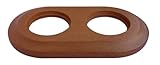 Marco empotrar doble de madera, ideal para decoración de interiores y sujeción de cuadros.