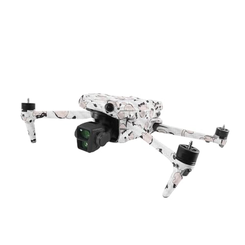 Image of MightySkins Carbon Fiber Skin Compatible with DJI Air 3 - Raining Cats | Protective, Durable Textured Carbon Fiber Finish | Easy to Apply