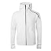Produktbild Fitness und Sport Kapuzenpullover Outdoor Running Reißverschluss Shirt reine Baumwolle leichter Boardmantel Gr. Medium, weiß