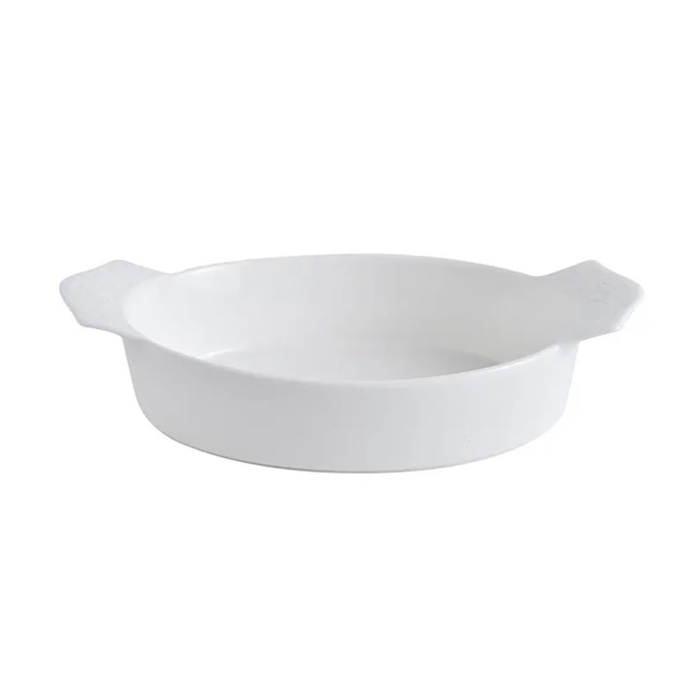 Plat de Cuisson en céramique à Double poignée allant au Four for lasagnes, pâtes, Cuisson, rôtissage, Repas, Usage Familial, répartition Uniforme de la Chaleur
