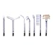 Professional Grade Portable High Frequency D'arsonval Facial Device