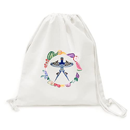 Sac en tissu pliable à sangle motif traditionnel haut de gamme culture chinoise