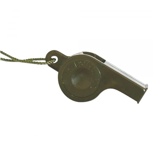 Mil-Tec Unisex Adult Whistle, 16326001, Olive, One Size