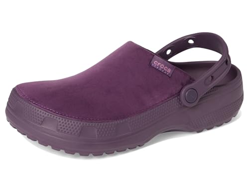 Image of Crocs Unisex-Adult Classic Crafted Canvas & Suede Clogs