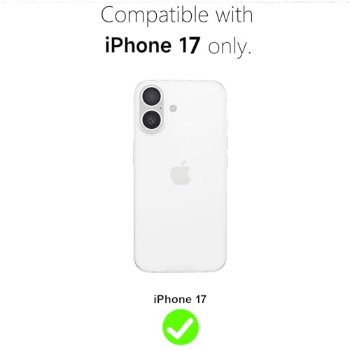 Coque pour iPhone 17 transparente mince bords rectangulaires rose - 2