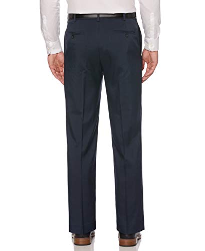 Savane Men's Flat Front Stretch Crosshatch Dress Pant2